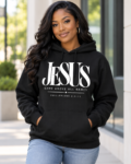 Jesus Name Above All Names Christian Hoodie, Philippians 2:9 Bible Verse