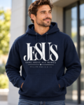 Jesus Name Above All Names Christian Hoodie, Philippians 2:9 Bible Verse