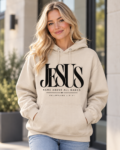 Jesus Name Above All Names Christian Hoodie, Philippians 2:9 Bible Verse