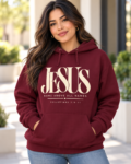 Jesus Name Above All Names Christian Hoodie, Philippians 2:9 Bible Verse