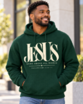 Jesus Name Above All Names Christian Hoodie, Philippians 2:9 Bible Verse